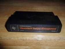 Household Budget Management Cartridge Texas Instruments TI-99/4A 1979 PHM 3007