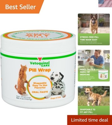 Natural Ingredient Pill Wrap Treats   4oz for Stress-Free Pet Medication
