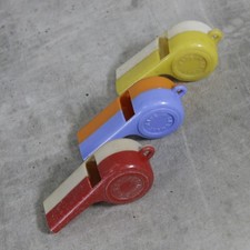 Konvolut alte Pfeifen Kinder Spielzeug Vintage Retro Deko Pfeife
