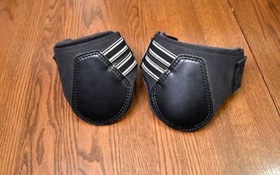 Equifit, hind boots, black, Medium Large
