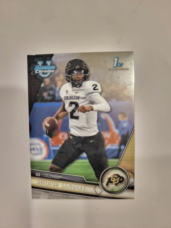 2023 Bowman University Chrome - Shedeur Sanders #16 (RC)