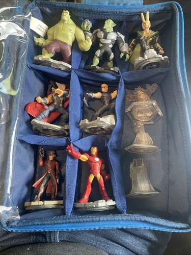 Étuis de transport Disney Infinity voyage avec 14 figurines livraison gratuite toutes testées - Photo 10/17
