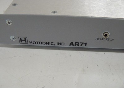Hotronic AR-71 Rackmount Video Switcher w/ TBC   BNC, S-Video & 3.5mm A/V I/O 
