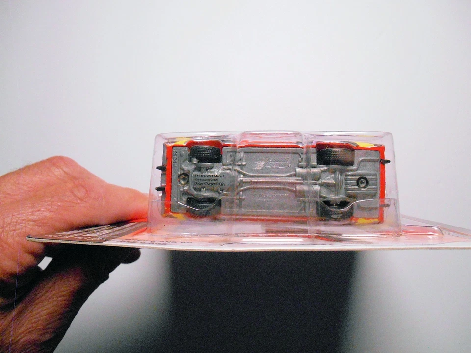 MARVEL THE AMAZING SPIDERMAN 1973 DODGE CHARGER DIE-CAST CAR BY JOHNNY LIGHTNING - Image 4 of 4