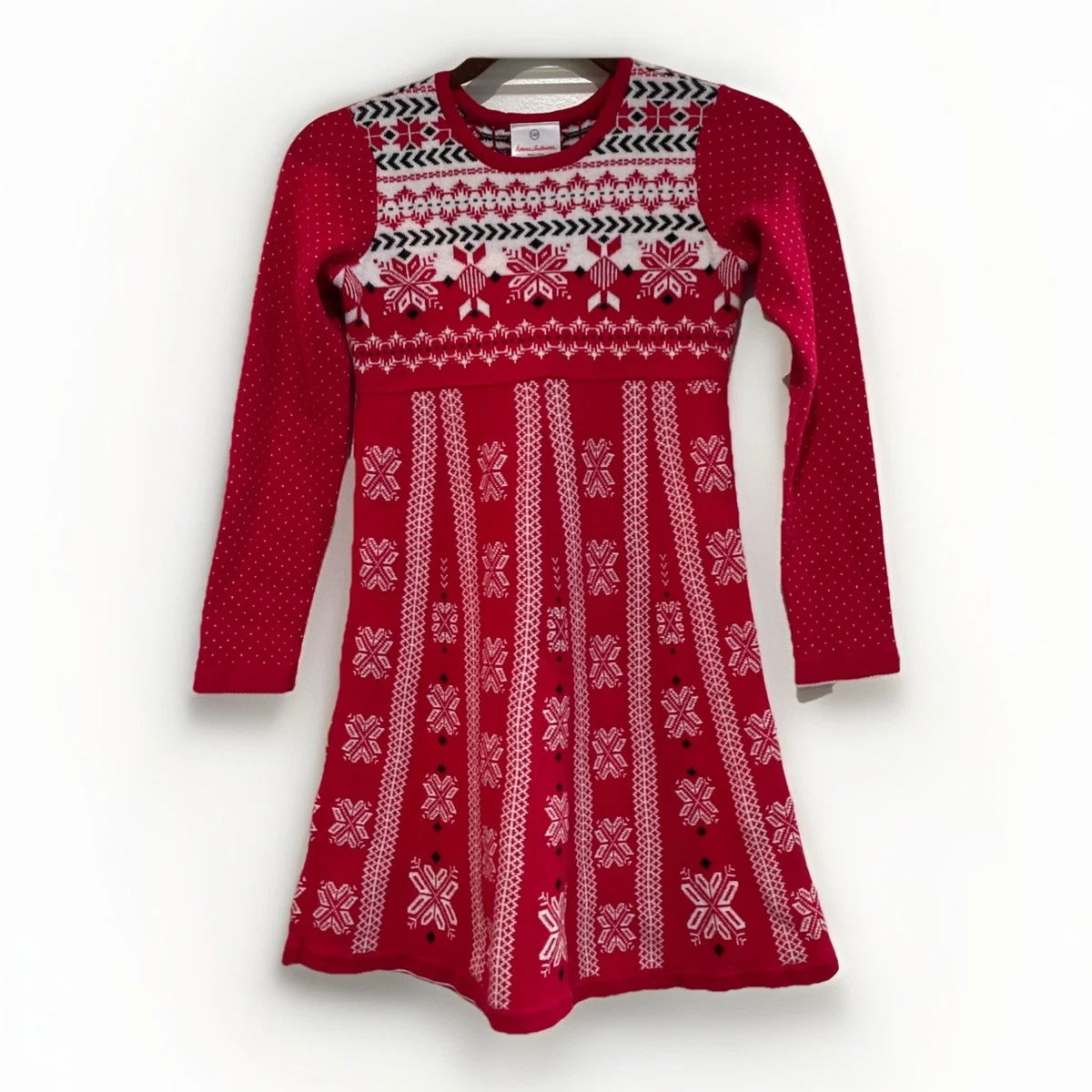 hanna andersson christmas dresses Holiday Sweater Dress