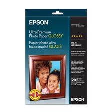 Epson Ultra premium Photo Paper Glossy 5x7 20 sheets S041945