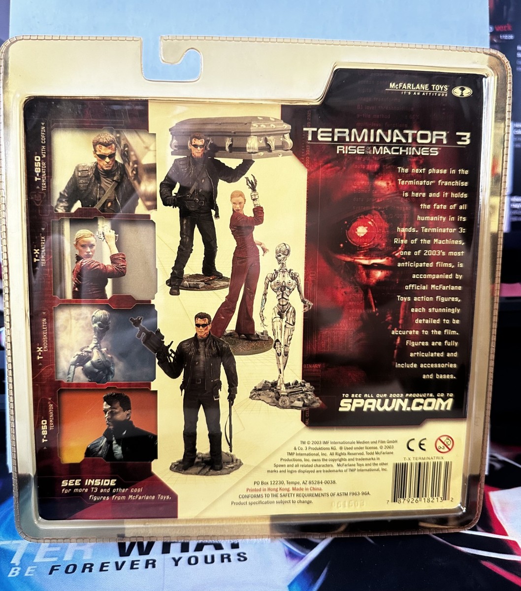 McFarlane Toys Terminator 3 T-x Terminatrix Action Figure 2003 for