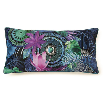 Dekokissen Zehra - Polysamt - 30 x 60 cm - 30 x 60 cm