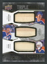 2017/18 Upper Deck Trilogy Messier Gretzky Fuhr Triple Relics /25