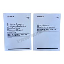 Caterpillar SR117 SR118 SR121 SR318 SR321 Snowblower Full Service Manual *Send