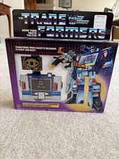 Vintage 1984 G1 Transformers Soundwave Buzzsaw Box Insert Instructions Hasbro