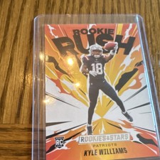 Panini 2025 Rookies & Stars Kyle Williams #11 Rookie Rush Insert Patriots NFL