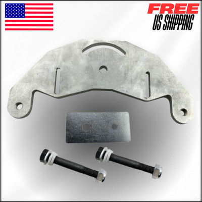 Belt Grinder D Backing Plate for 2x72'' Knife Making Grinder With Bolt Axles