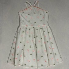 NWT Janie and Jack Girls Tropical Print Dress size 12