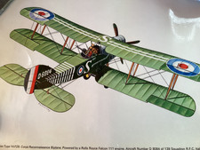 Aeroplane WW1 RFC RAF The Bristol Fighter 1918 A ONE-OFF ORIGINAL OLD IMAGE