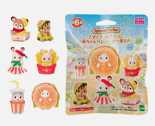  set of 6 Sylvanian Families Baby Hamburger Shop Complete set Calico Critters