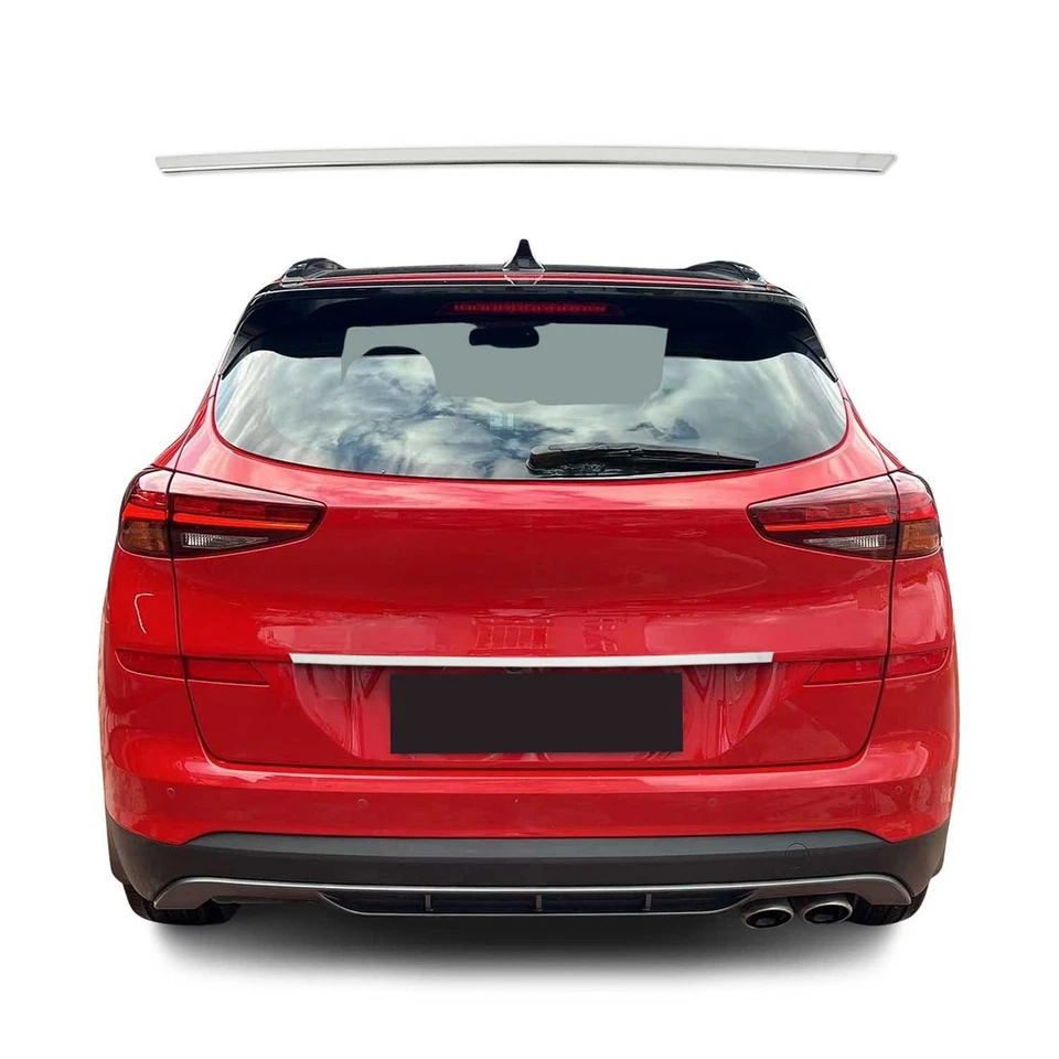 Garniture de Hayon Coffre pour VW T-Roc 2017-2025 en Acier inox - Photo 1/4
