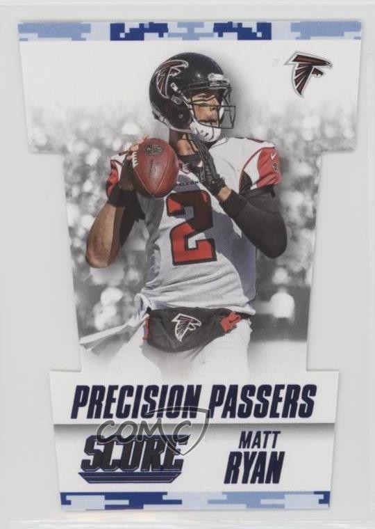 2015 Score Precision Passers Blue Camo Matt Ryan #18 uk2