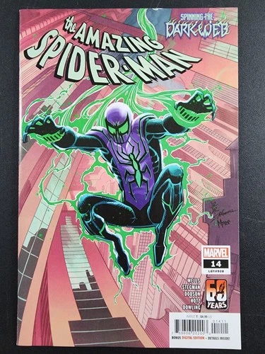 Amazing Spider-man #14  NM+  1st App Hallows Eve  Marvel Comics 2022  Cover A