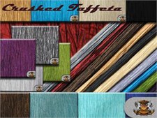 Crushed Taffeta Fabrics / 49 Wide / Sold by t...
