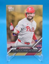 Kyle Schwarber 2024 Topps Now Road to Opening Day Bonus ODB34 3-HR Game Phillies