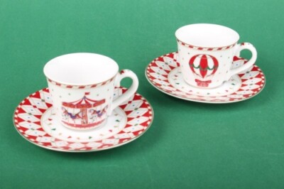 Espressotassen ''Christmas Wonderland'' im Geschenkkarton Easy Life Weihnachten