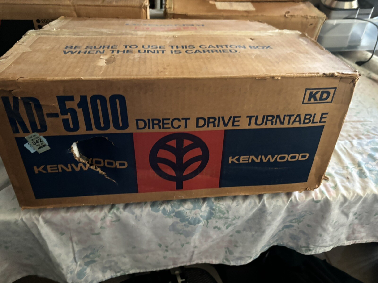 Kenwood KD4100R Direct Drive Turntable eBay