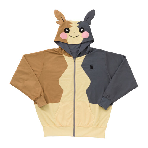 Pokemon Center Original Hoodie Morpeko L Size Reversible HALLOWEEN