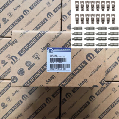 MOPAR 16 Lifters &16 Rocker Arms Fits 02-09 Dodge Dakota Ram Jeep PowerTech 4.7L