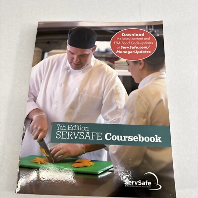 7th Edition Servsafe Coursebook-Text by National Restaurant Association