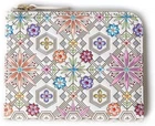 Bunkoya-Oozeki Asakusa Hanabishi Yuzen Mini Wallet Japan Pink