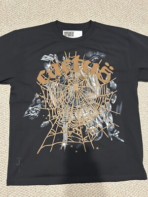 Cactus Jack by Travis Scott x Sp5der Airbrush Tee Black (SIZE: L)