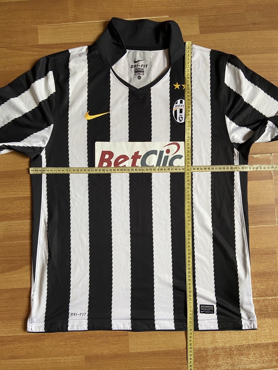 NIKE 2010-2011 JUVENTUS ユベントス ユニフォーム S JUVENTUS 2010 2011 HOME SHIRT FOOTBALL SOCCER JERSEY NIKE