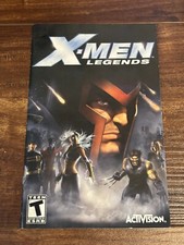X-Men Legends XMen X Men PS2 Playstation 2 Instruction Manual Only