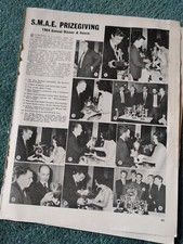 Sk10  Ephemera 1964 Picture Model Aeroplane Chacksfield J Shaw Ashton Sam Messom