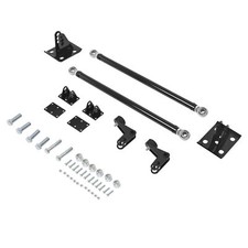 Black Truck Traction Bars For Chevy Silverado/GMC Sierra 1500 1988-2024