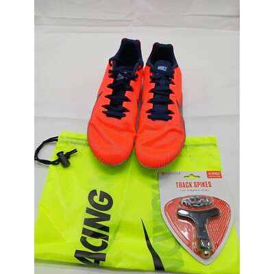 NIKE ZOOM RIVAL M 9 MEN'S 13 WOMEN'S 14.5 BRIGHT MANGO TRACK SHOES