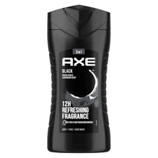 Axe Black 3‑in‑1 Shower Gel for Men – Cedarwood Hydrate & Refresh, 250 ml, 8.4Oz