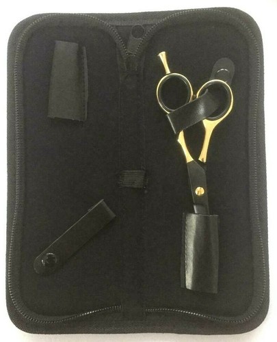Professional Siebu Hairdressing Hair Cut Scissors Shears Titanium Gold Black - Picture 12 of 12