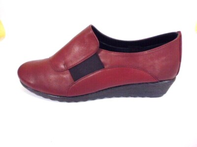 SCHUHE SLIPPER von The FLEXX  Gr. 41 ( 7,5 ) Weite F LEDER bordeaux