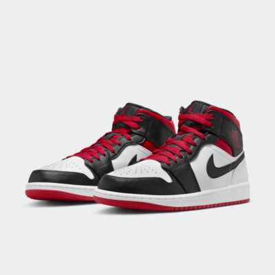 NIKE AIR JORDAN 1 Mid 'Gym Red Black Toe' DQ8426-106 - US Import
