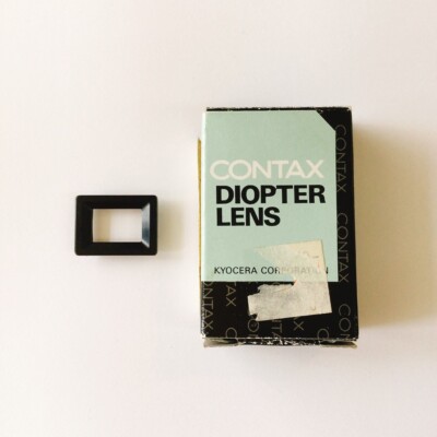 Contax Dioptrienobjektiv FL +3,0 Dioptrisches Anpassungsokular für 167MT S2/S...