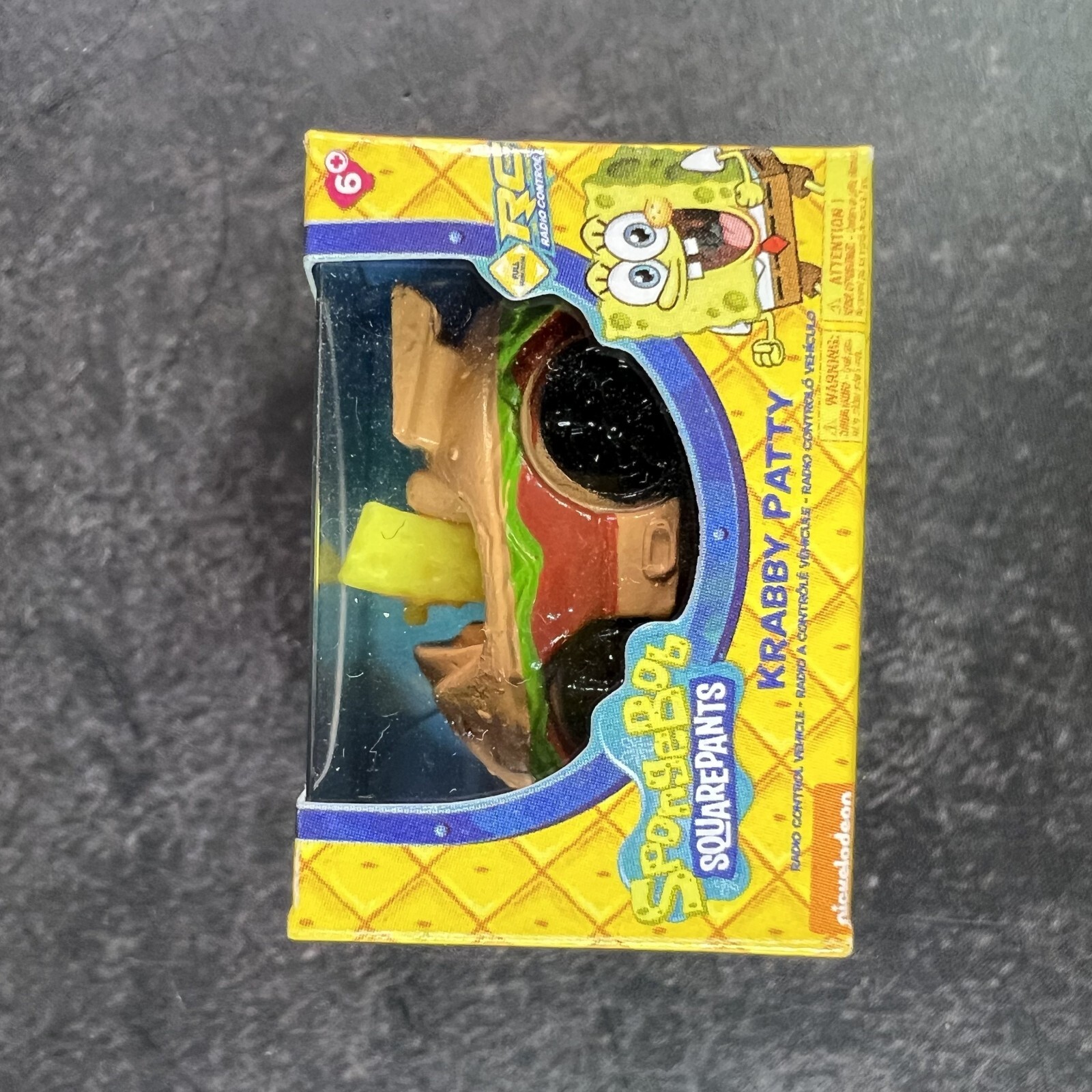 Krabby Patty RC Car Spongebob Squarepants Nickelodeon Zuru Mini Brands Miniature