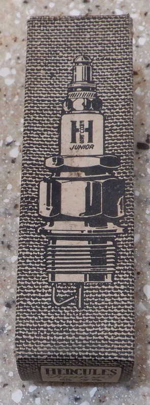 NOS Original Vintage Hercules Junior Tractor Spark Plug Ford with Box - Pls Read