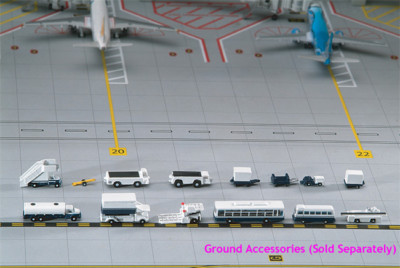 Gemini Jets 14 Piece Ground Accessories Set + Airline Gemini Jets 14 Piece Ground Accessories Set + Airline