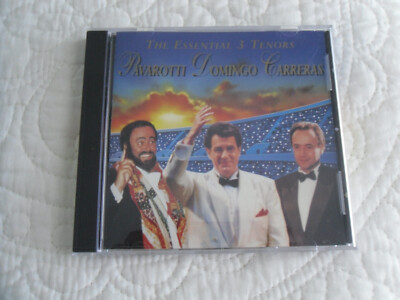 THE ESSENTIAL 3 TENORS: PAVAROTTI, DOMINGO & CARRERAS  CD IN CASE ''VERY GOOD''