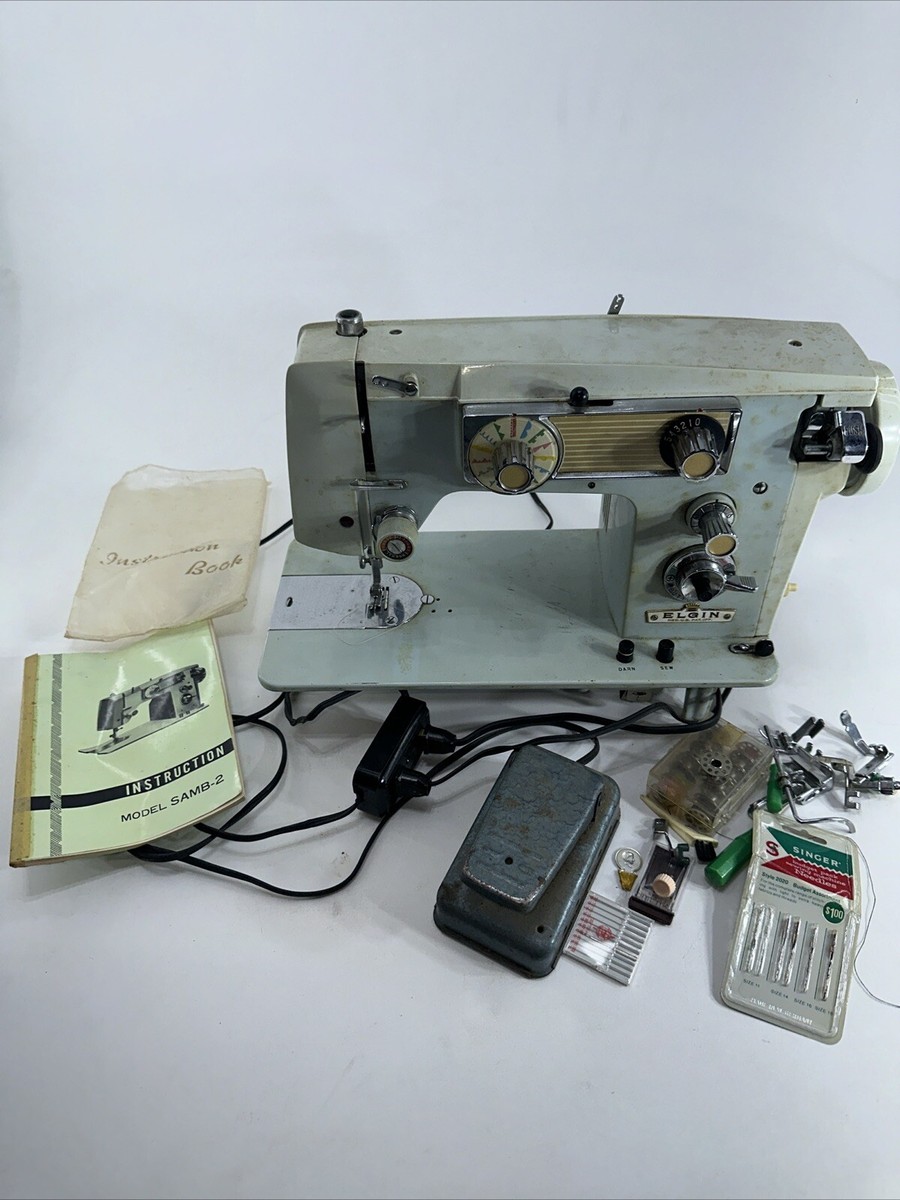 VTG Zig-Zag Dressmaker SAMB-2 JA-38 Sewing Machine w/o Case VTG Zig-Zag Dressmaker SAMB-2 JA-38 Sewing Machine w/o Case