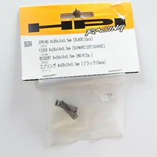 HPI 86394 Spring 4x20x14x0.7mm Black (2): Savage XL