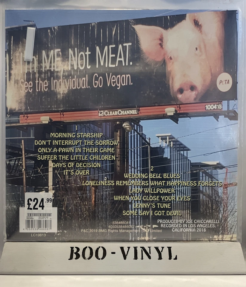 Morrissey California Son LP Coloured Blue Vinyl New Sealed Mint - Image 2 of 2