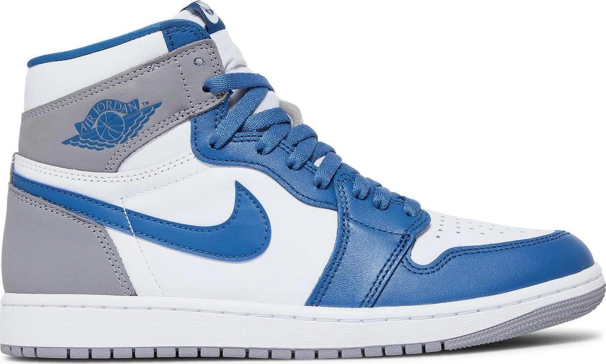 靴 Nike Air Jordan 1 High OG True Blue 27cm Jordan 1 Retro High OG True Blue Men's - DZ5485-410 - US